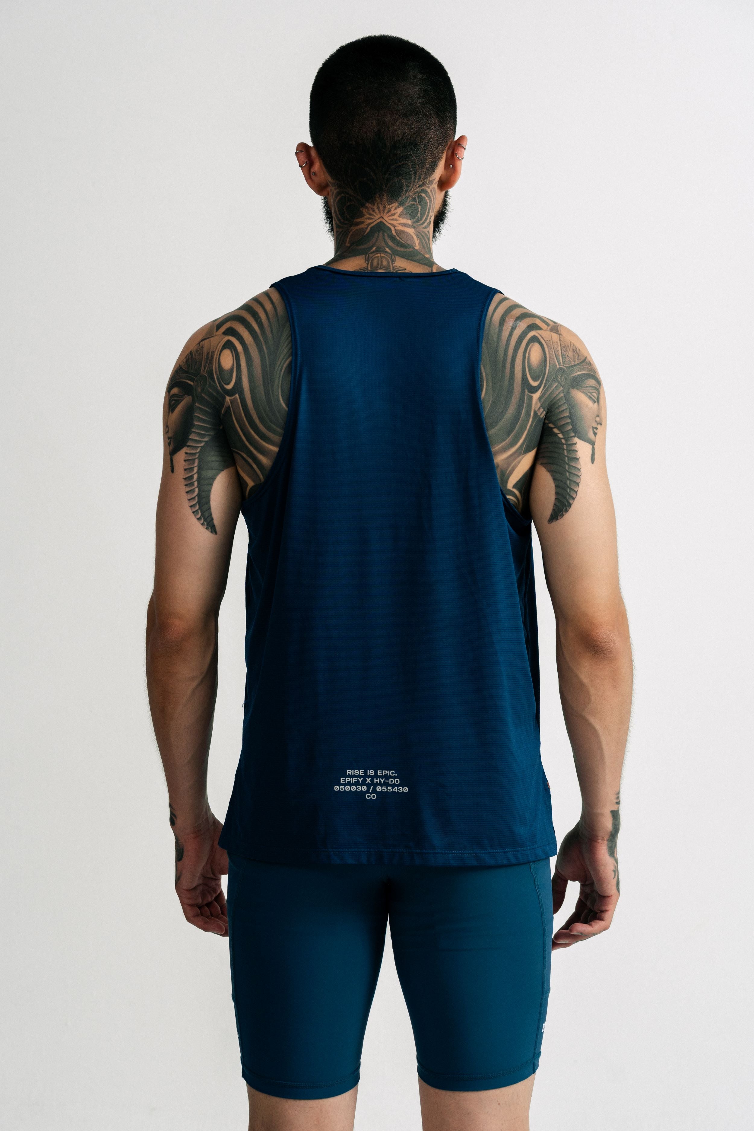Rise Men Blue Singlet