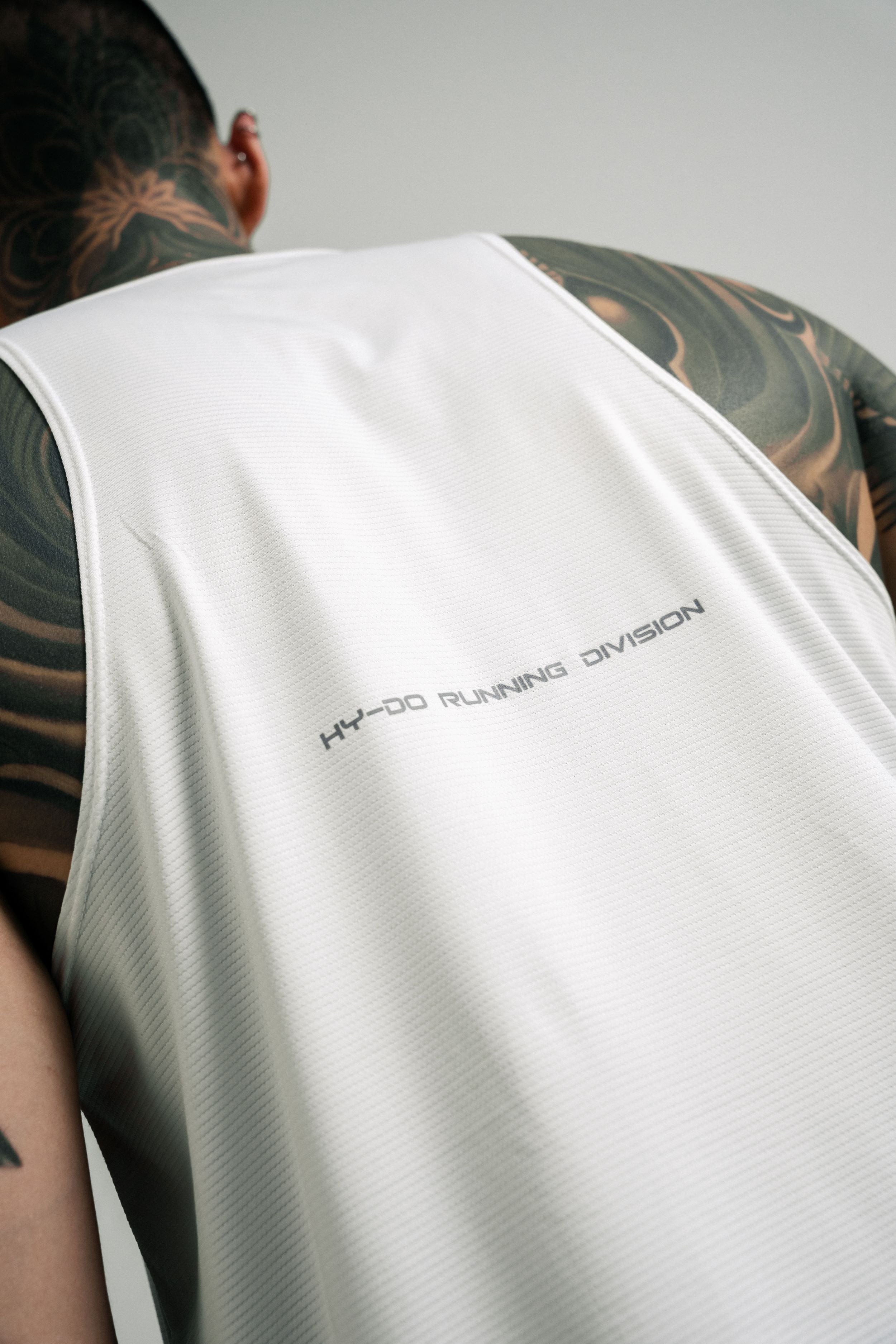 Rise Men White Singlet