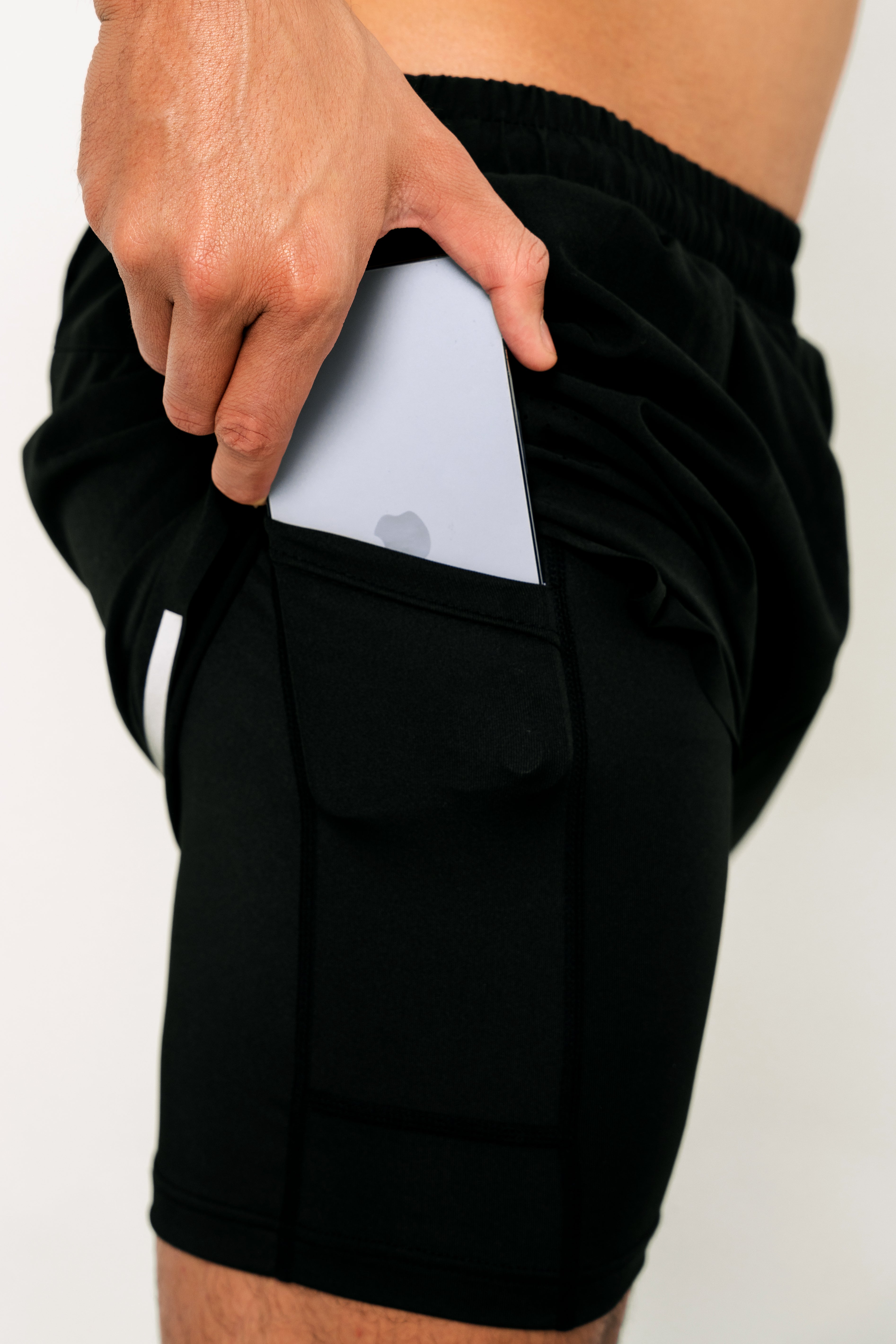 Baseline Hybrid Black Short