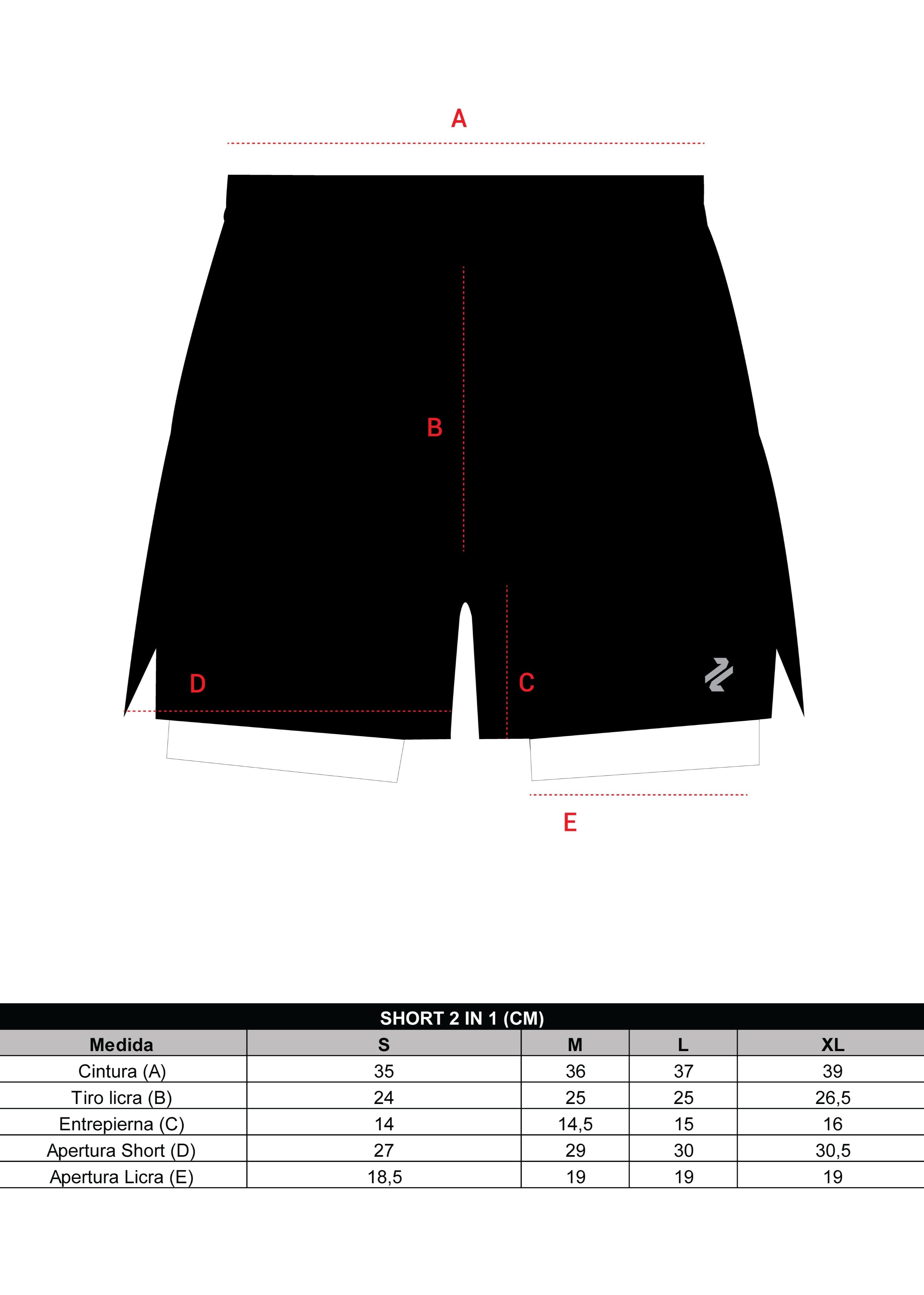 Hybrid Generation Short 2 in 1