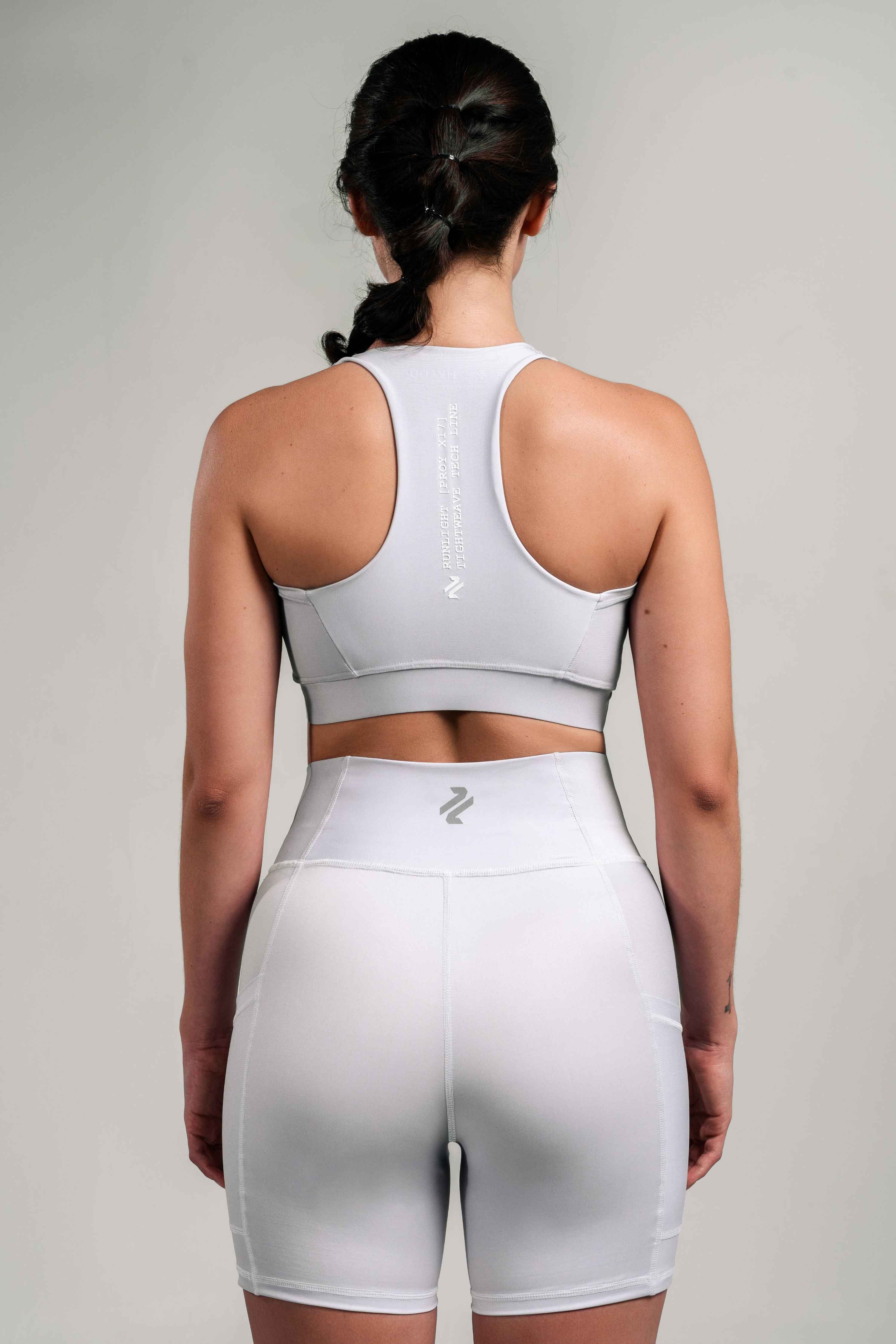 Runlight Women Top Bra - Gris claro