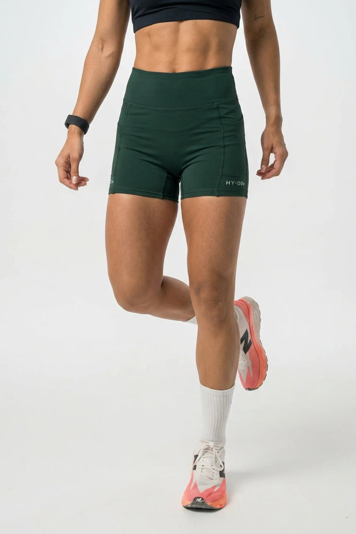 Rise Women Olive Green Short