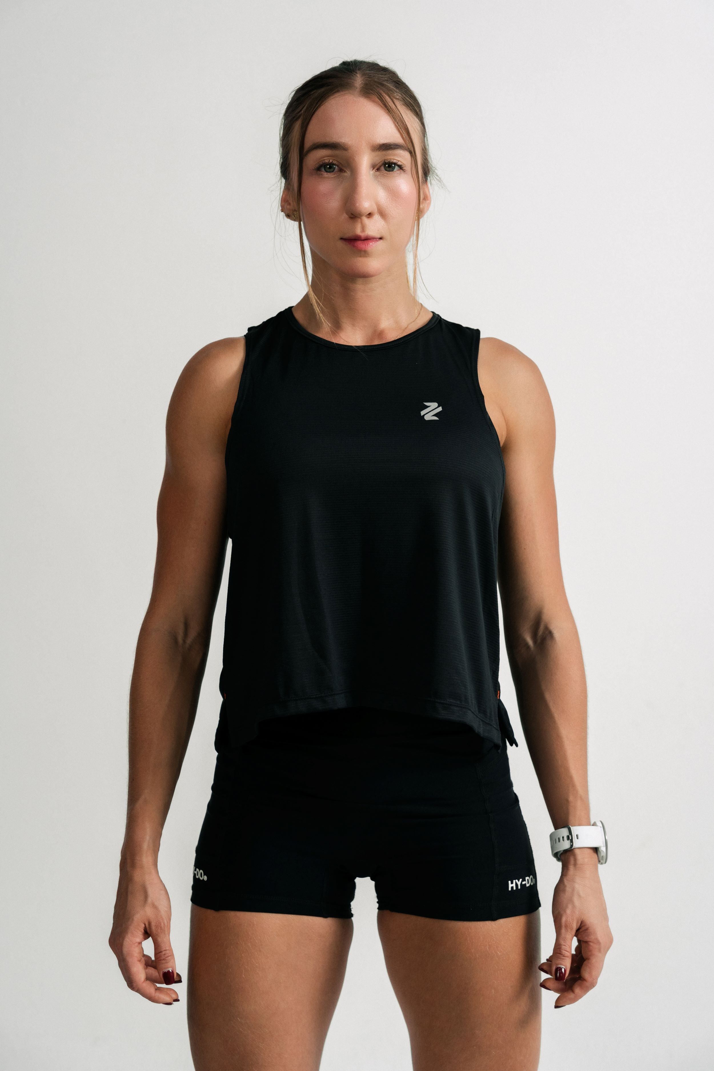 Rise Women Black Singlet