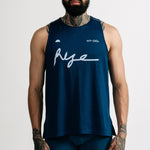 Rise Men Blue Singlet