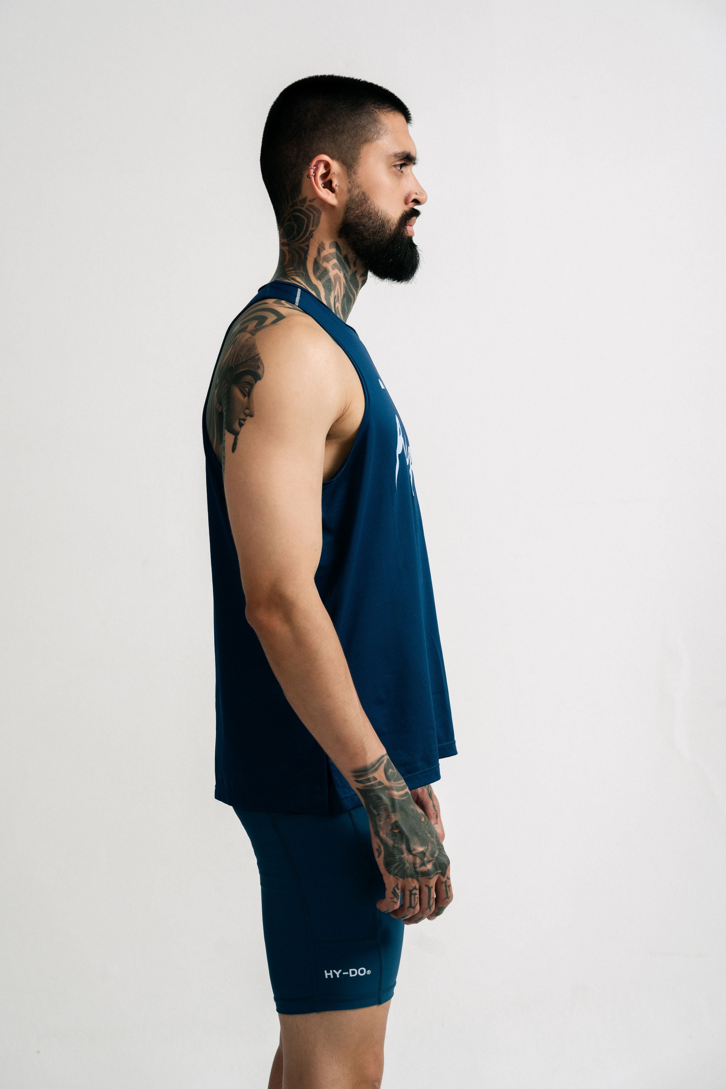 Rise Men Blue Singlet