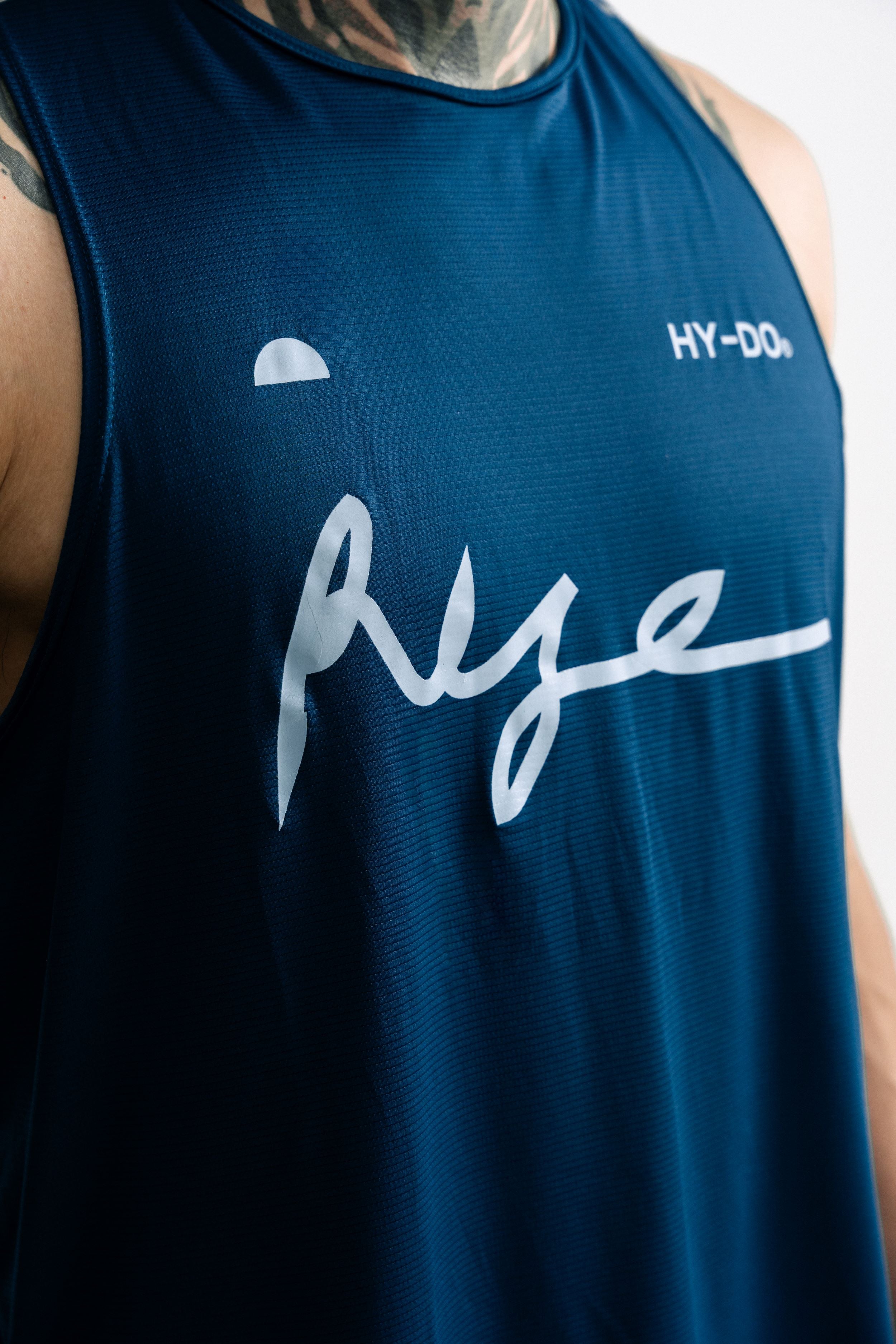Rise Men Blue Singlet