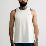 Rise Men White Singlet