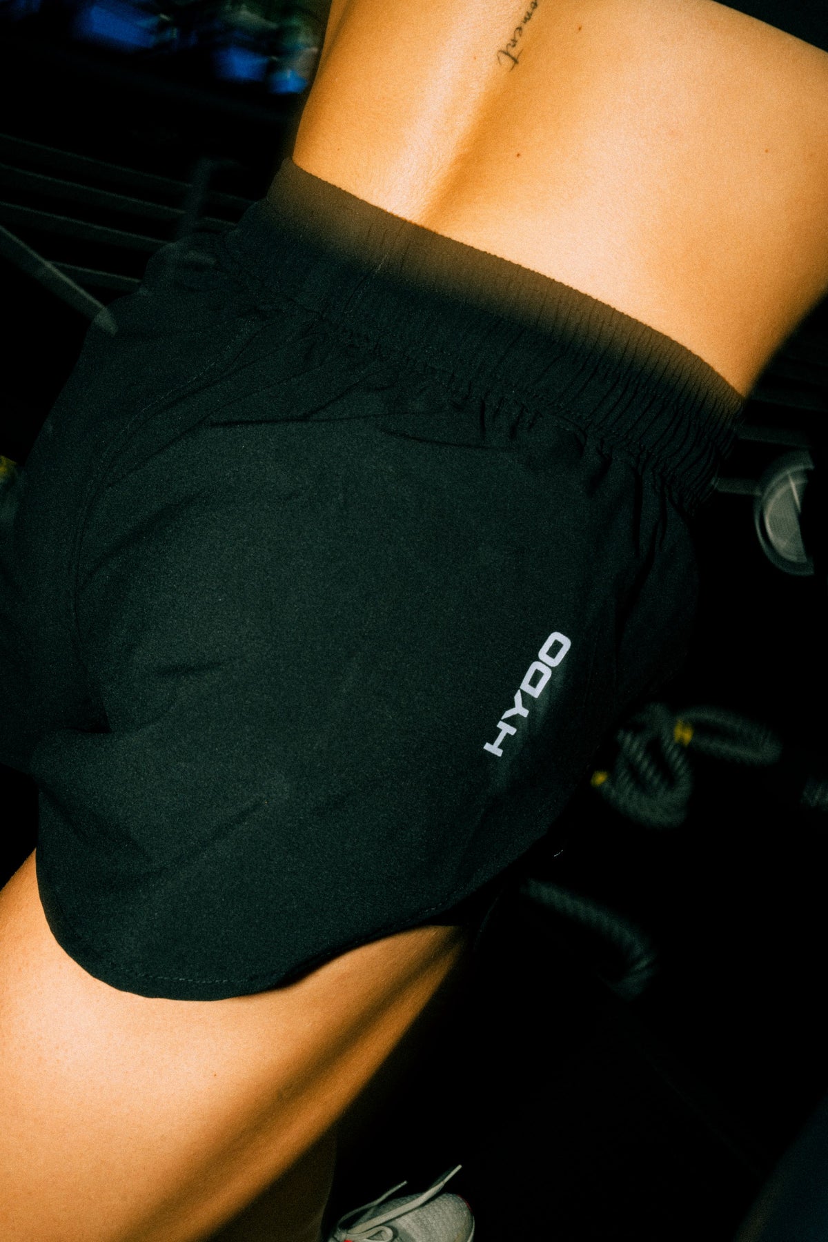 Women Hybrid Short Black