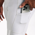 Runlight Men Biker Short - Gris plata