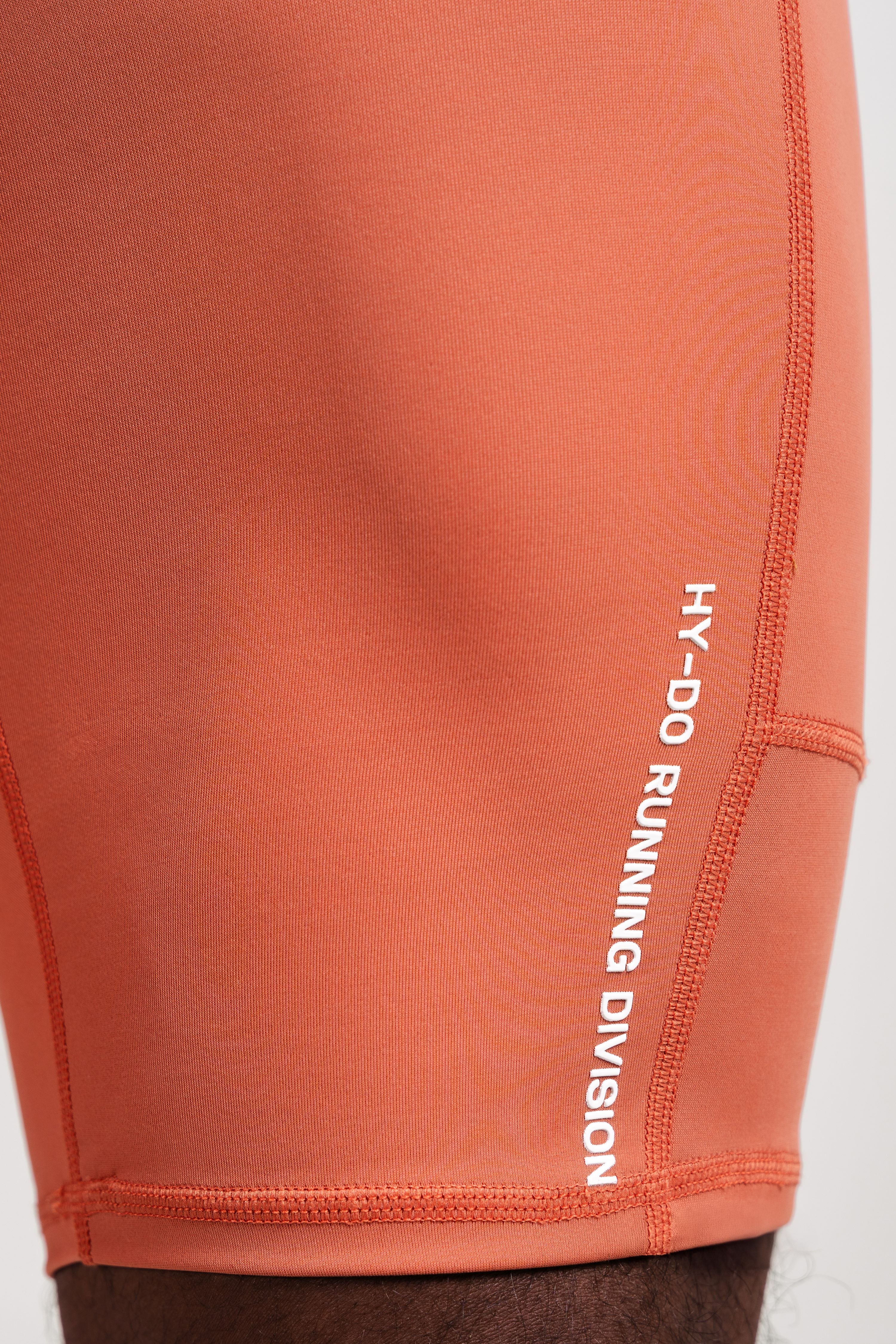 Runlight Men Biker Short - Naranja