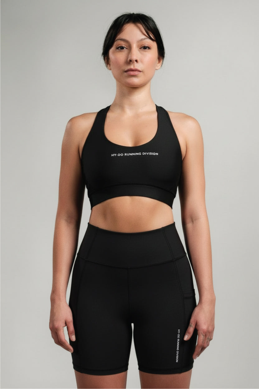 Runlight Women Top Bra - Black Code