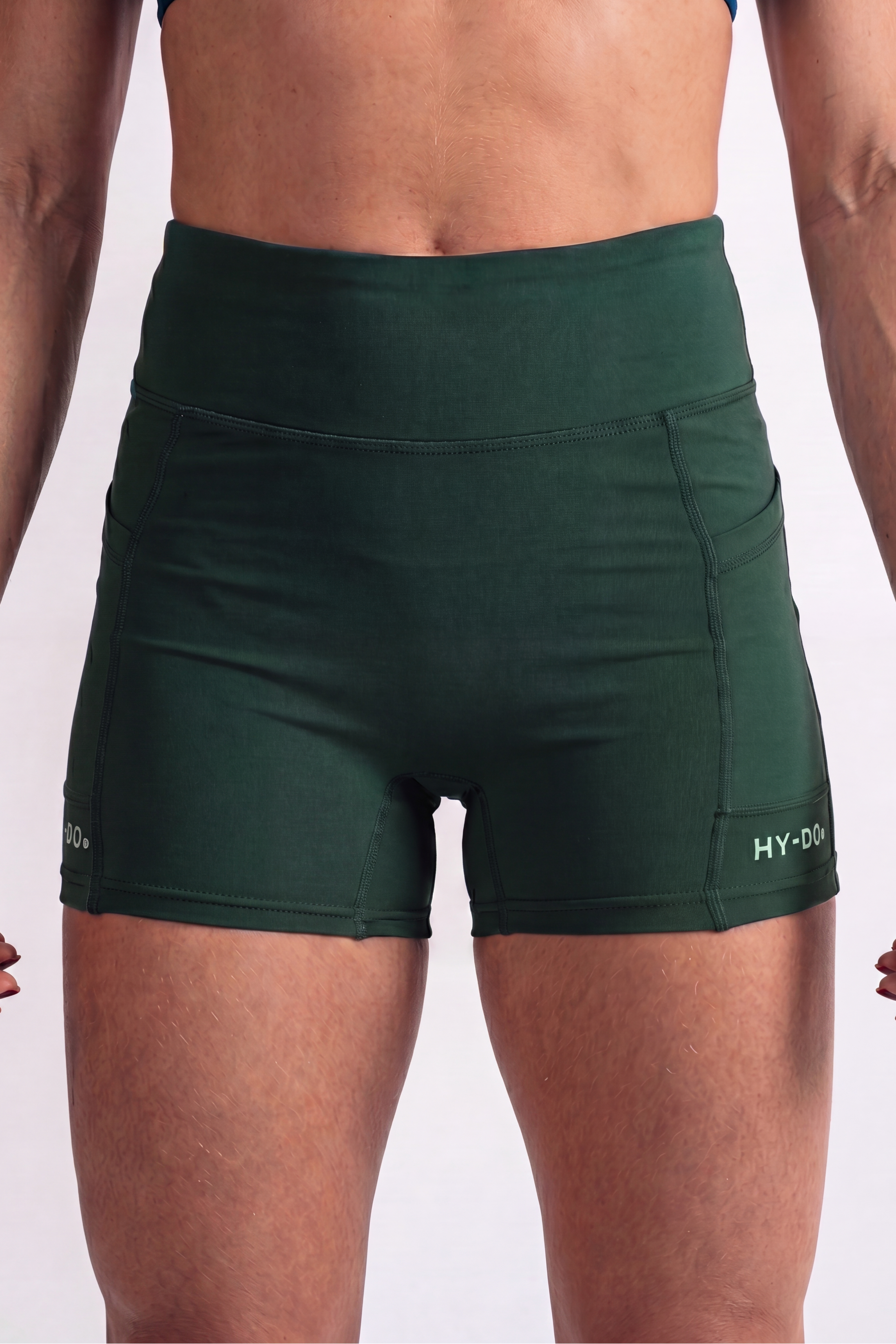 Rise Women Olive Green Short