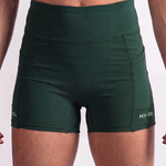 Rise Women Olive Green Short
