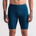 Rise Men Ocean Blue Biker Short