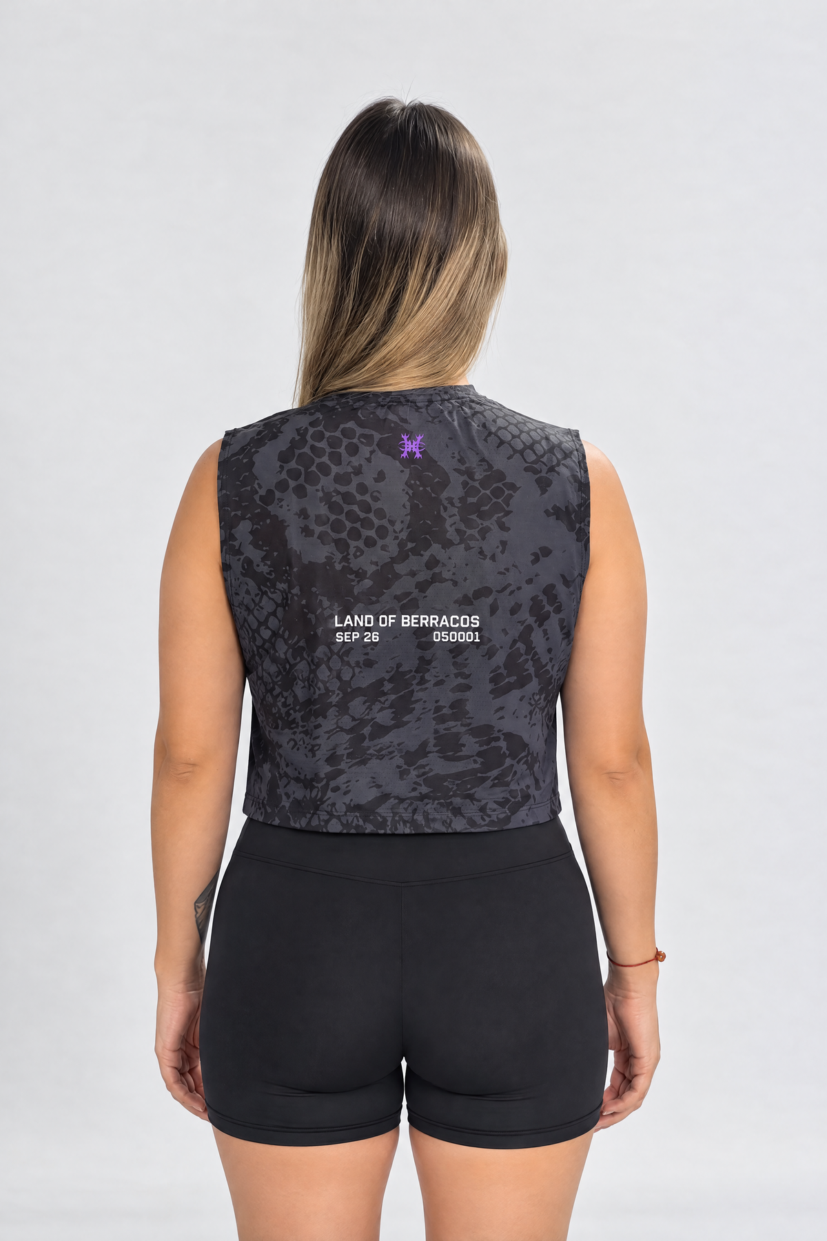 Land Of Berracos Women Crop Tank Top (PIEZA EXCLUSIVA)