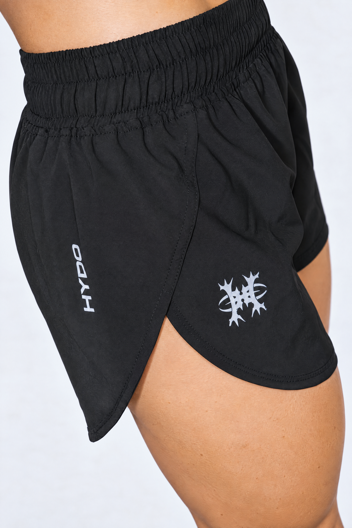 Women Hybrid Short Black